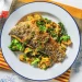 Cajun Spiced Sea Bass with Sweet Potato & Cavolo Mash with a Chive Dressing Recipe