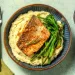 Cajun Sea Bass with Herby Mash, Garlicky Green Beans and Tenderstem Broccoli Recipe